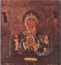 Икона Божией Матери Знамение XII в.